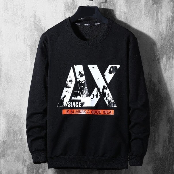 Herren-Sweatshirt F118 schwarz S 1