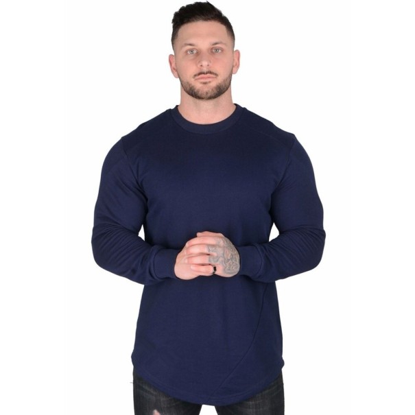 Herren-Sweatshirt F49 dunkelblau L