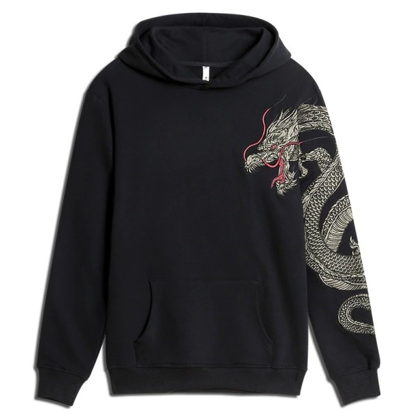 Herren-Sweatshirt mit Drachen F115 L