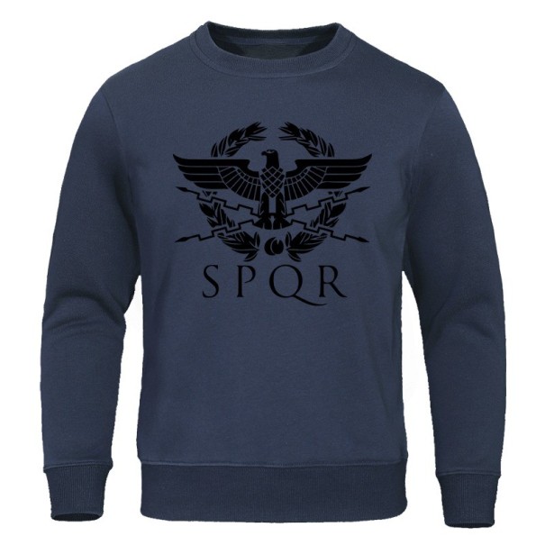 Herren-Sweatshirt mit F112-Aufdruck dunkelblau L 2