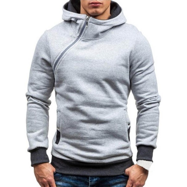 Herren-Sweatshirt mit Reißverschluss F48 XS 3