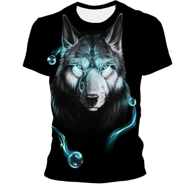 Herren-T-Shirt mit Wolfsprint T2081 S 15