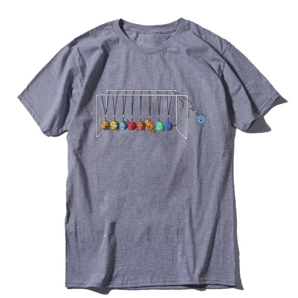 Herren-T-Shirt T2125 grau M