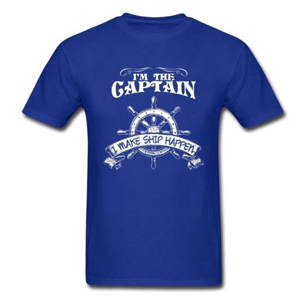 Herren-T-Shirt T2153 blau S