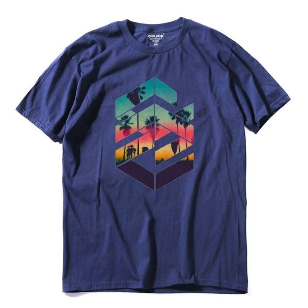 Herren-T-Shirt T2173 dunkelblau M
