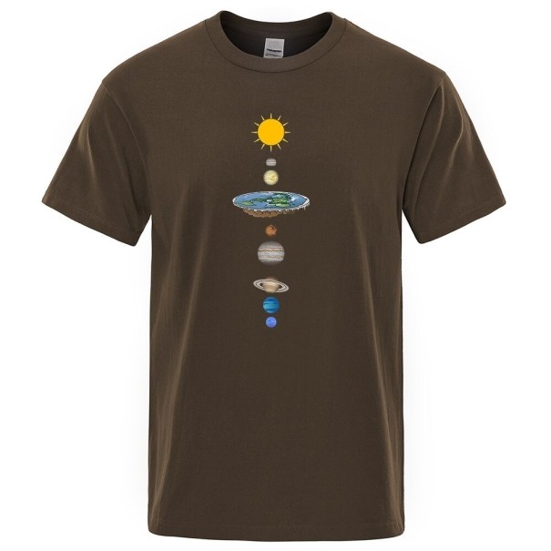 Herren-T-Shirt T2234 kaffee L
