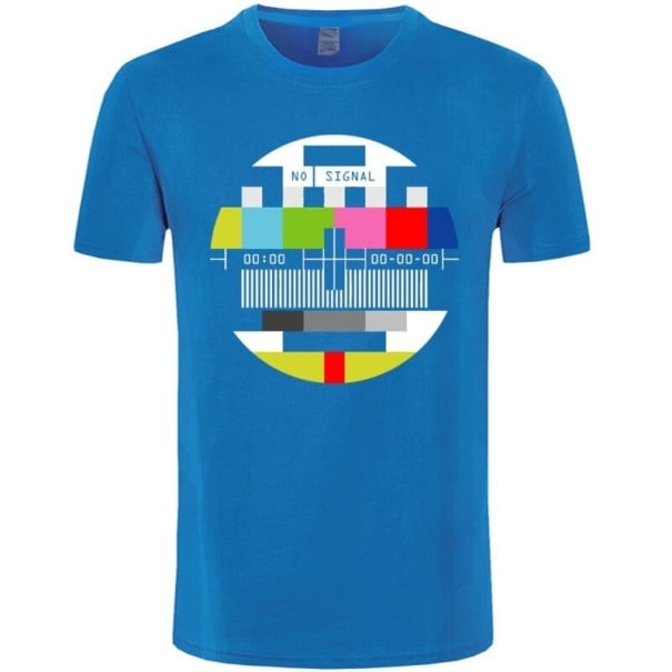 Herren-T-Shirt T2323 blau S