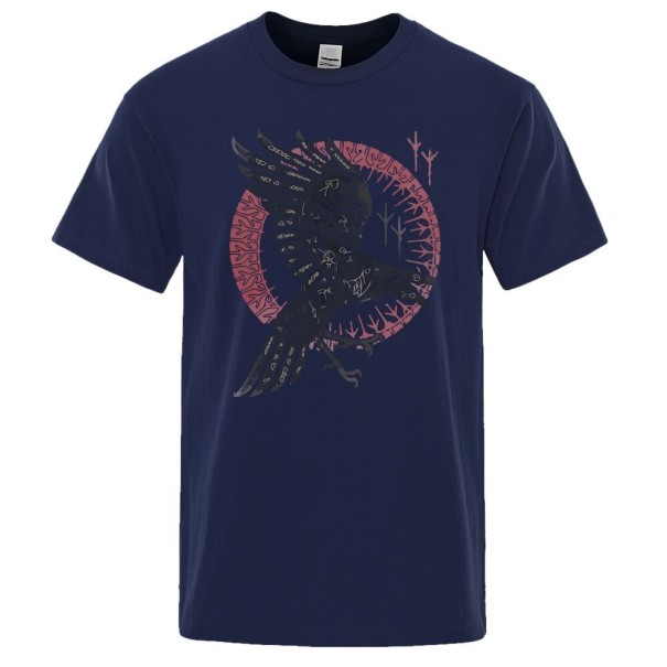 Herren-T-Shirt T2333 dunkelblau S