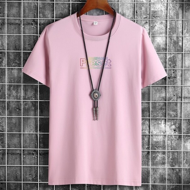 Herren-T-Shirt T2367 rosa M