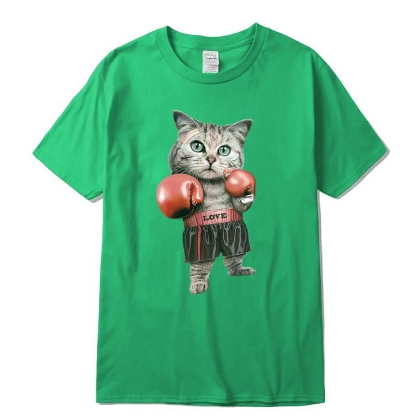 Herren-T-Shirt T2386 grün XXS
