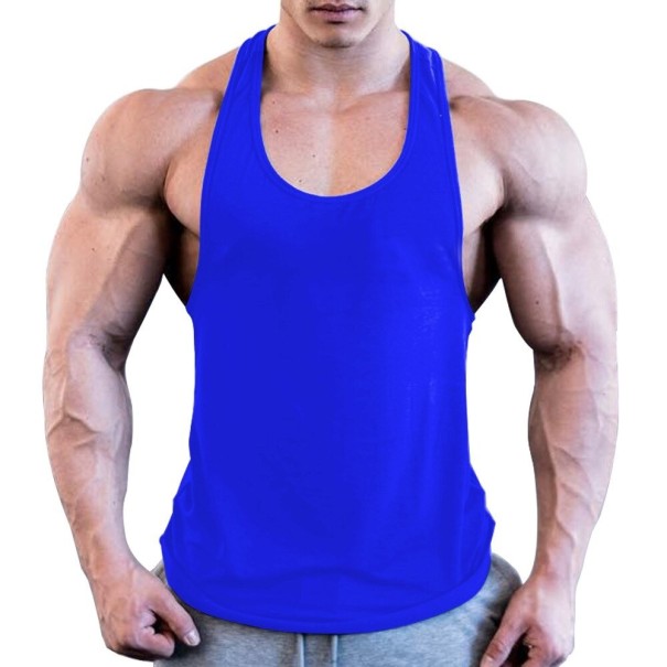 Herren-Tanktop F1770 blau M