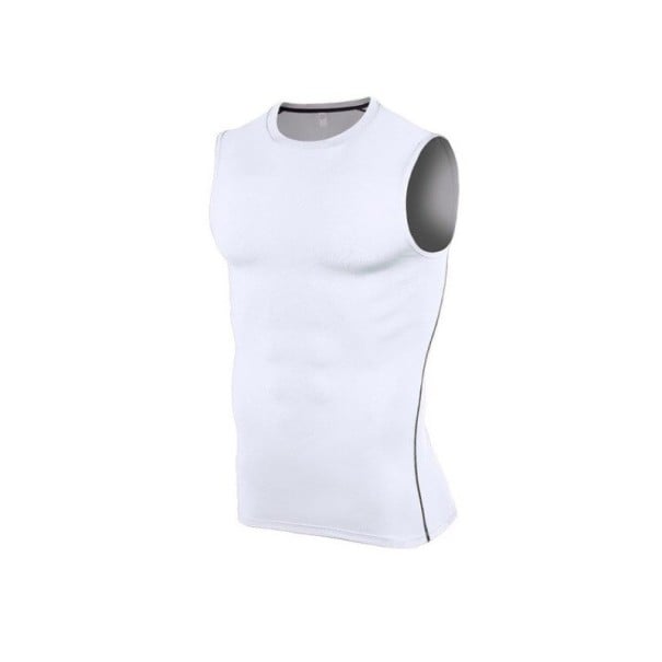 Herren-Tanktop F1798 weiß XXS