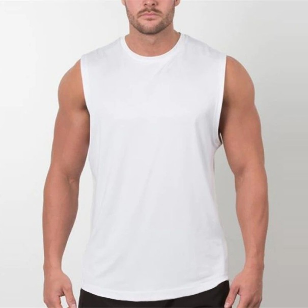 Herren-Tanktop F1815 weiß S 1