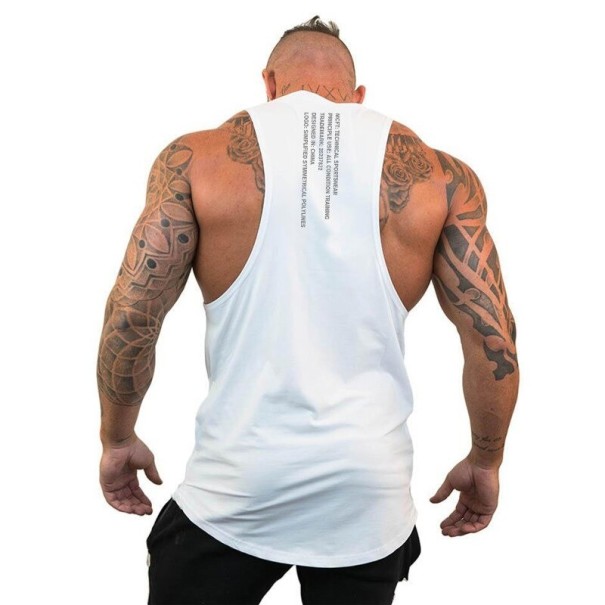 Herren-Tanktop F1819 weiß L