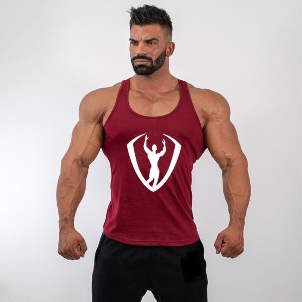 Herren-Tanktop F1826 rot L 1