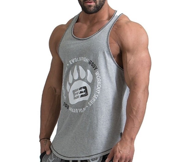 Herren-Tanktop F1833 grau S