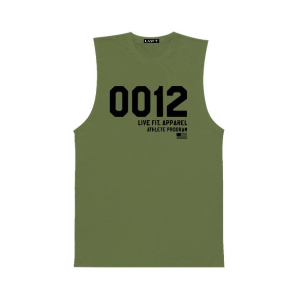 Herren-Tanktop T1982 armeegrün L