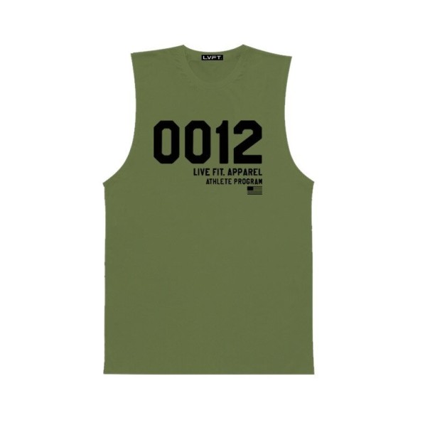Herren-Tanktop T1982 armeegrün XL