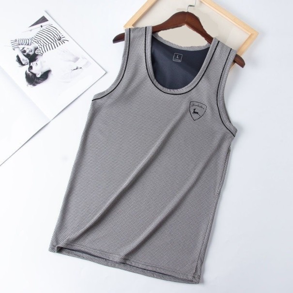 Herren-Tanktop T2010 grau L