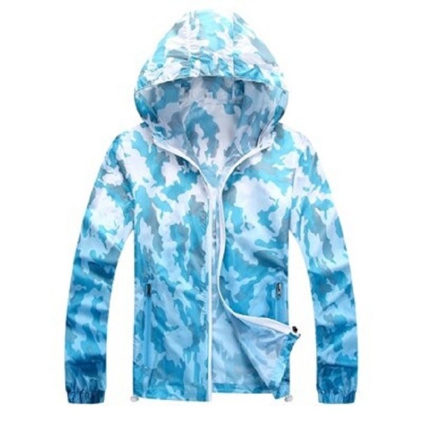 Herren-Tarnjacke F1255 hellblau M