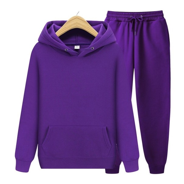 Herren-Trainingsanzug lila M