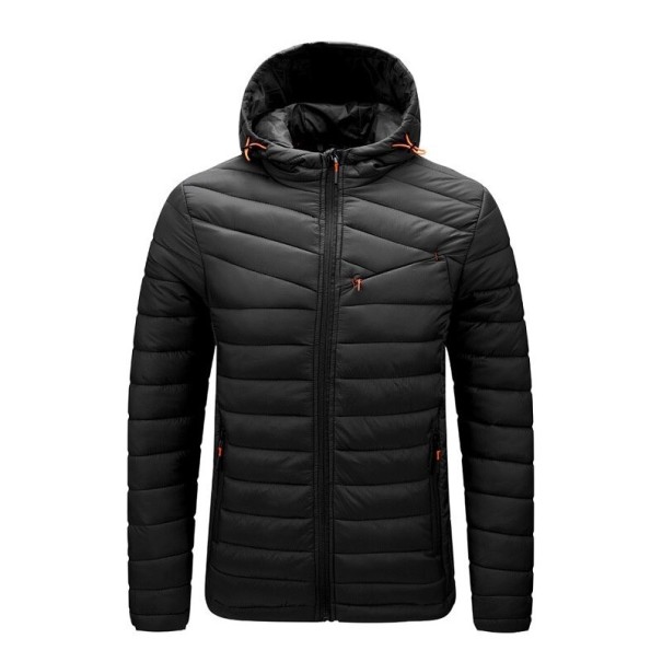 Herren-Winterjacke F1139 schwarz S