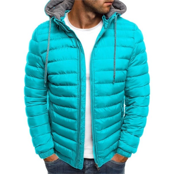 Herren Winterjacke S20 türkis M