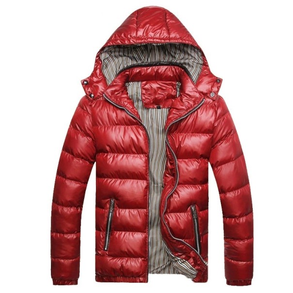 Herren-Winterjacke S26 rot XS