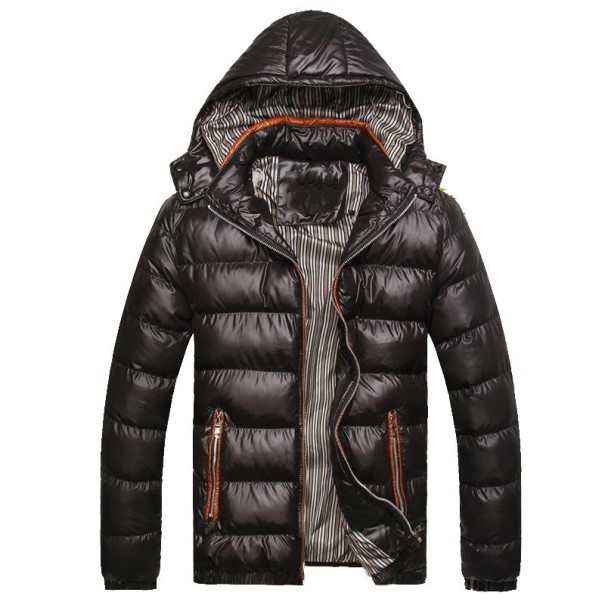 Herren-Winterjacke S26 schwarz S