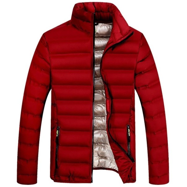 Herren-Winterjacke S50 rot L