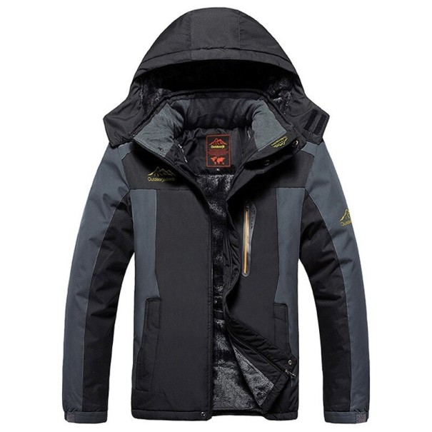 Herren-Winterjacke S57 schwarz XS