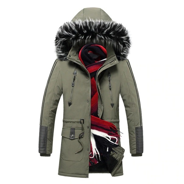 Herren-Winterjacke S79 armeegrün S 1