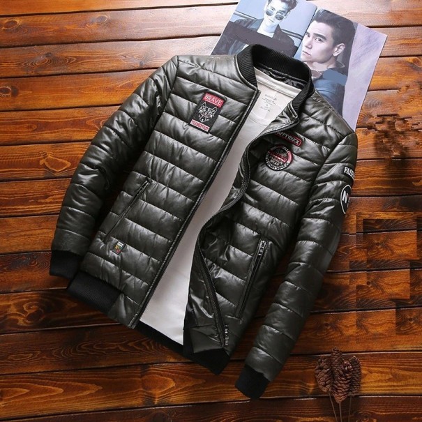 Herren-Winterjacke S98 dunkelgrün XXL