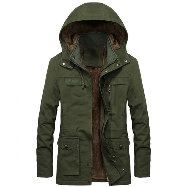 Herren-Winterjacke S99 armeegrün XXS