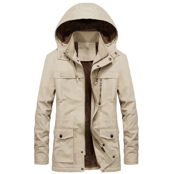 Herren-Winterjacke S99 khaki M