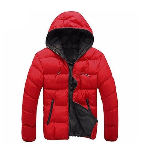 Herren-Winterjacke Santos J953 rot L