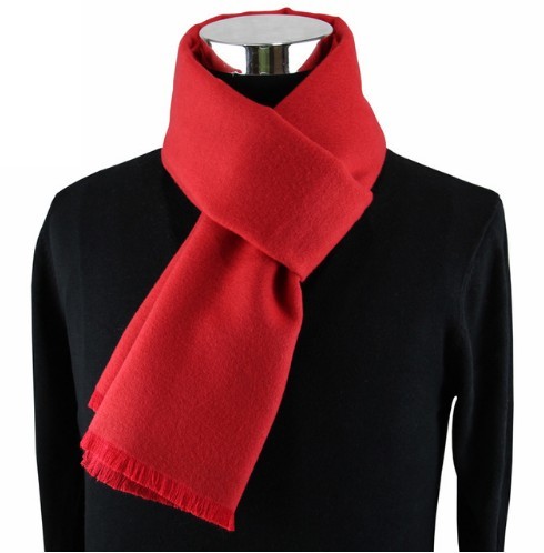 Herren-Winterschal J1461 rot