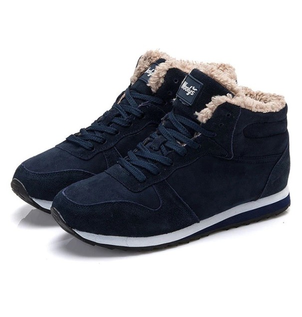 Herren-Winterstiefel J1537 blau 45