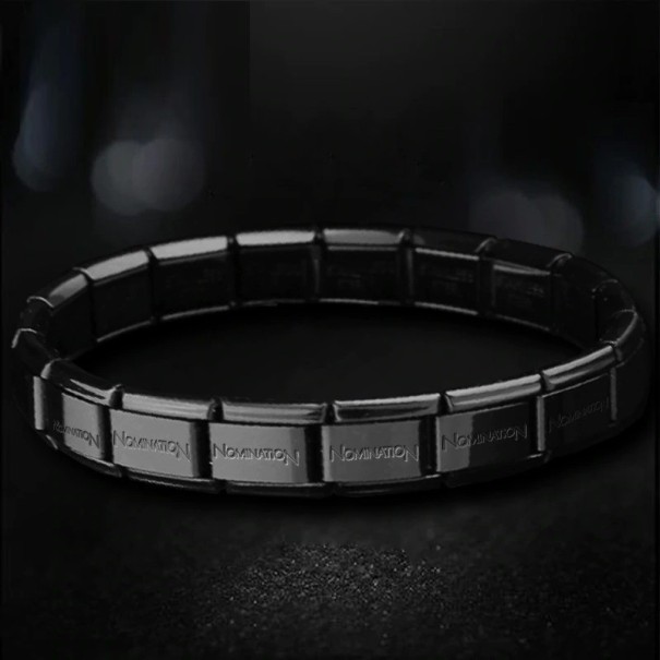 Herrenarmband H226 schwarz