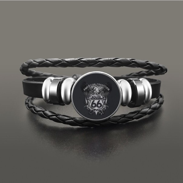 Herrenarmband Route 66 10