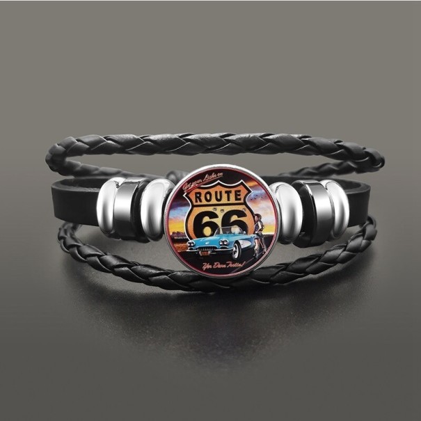 Herrenarmband Route 66 20