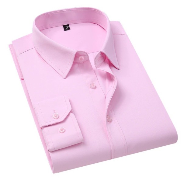 Herrenhemd F424 rosa L