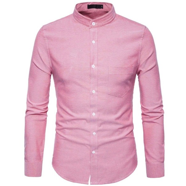 Herrenhemd F622 rosa XXL