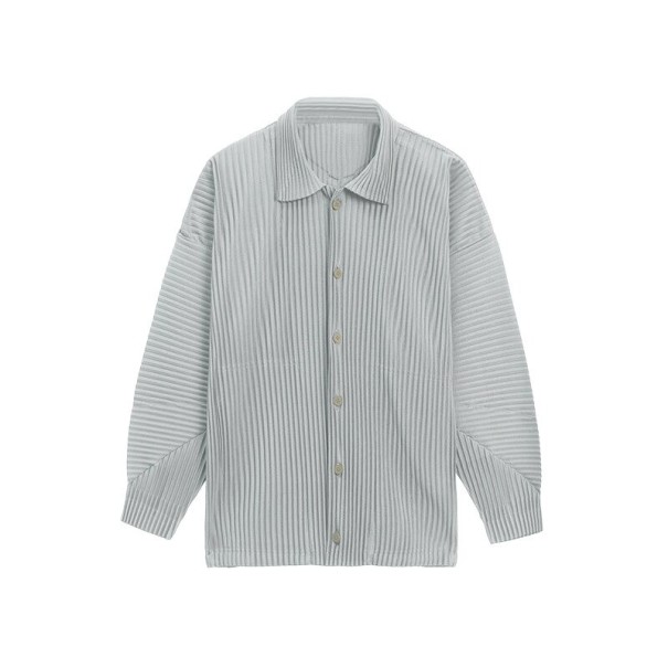 Herrenhemd F634 grau M