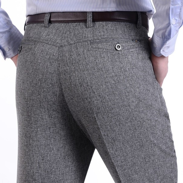 Herrenhose F1378 hellgrau 35