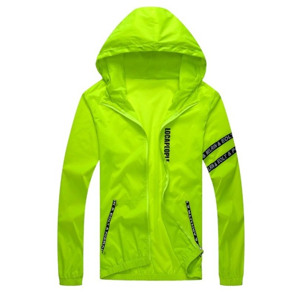 Herrenjacke F1042 neongrün L