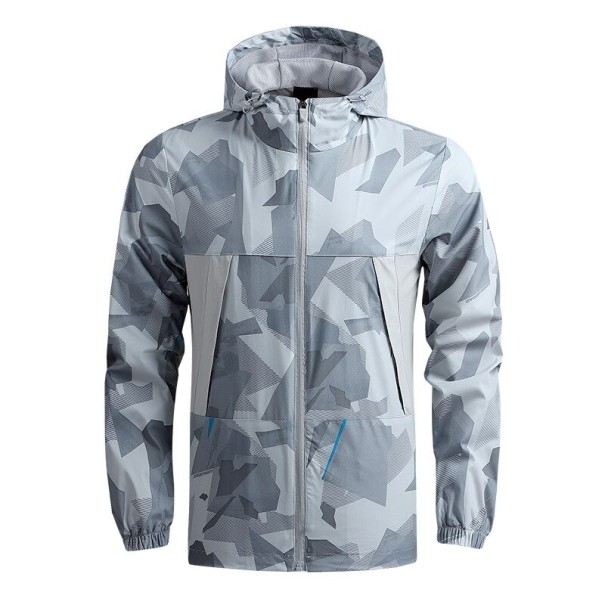 Herrenjacke F1081 grau M