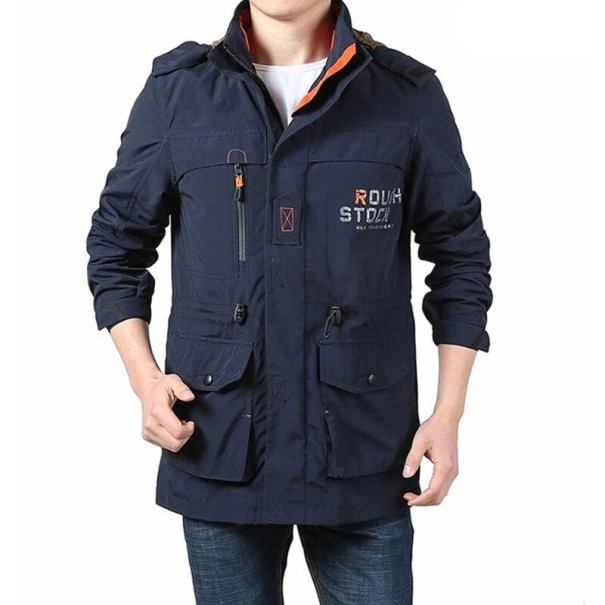 Herrenjacke F1144 dunkelblau L