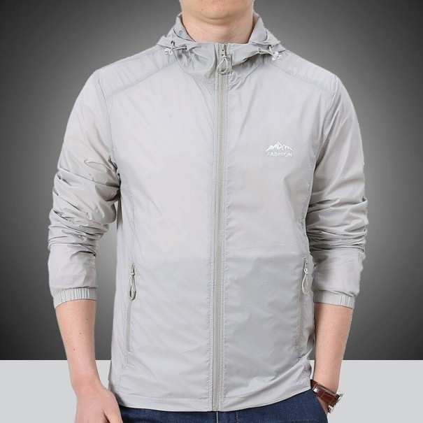 Herrenjacke F1215 grau XS