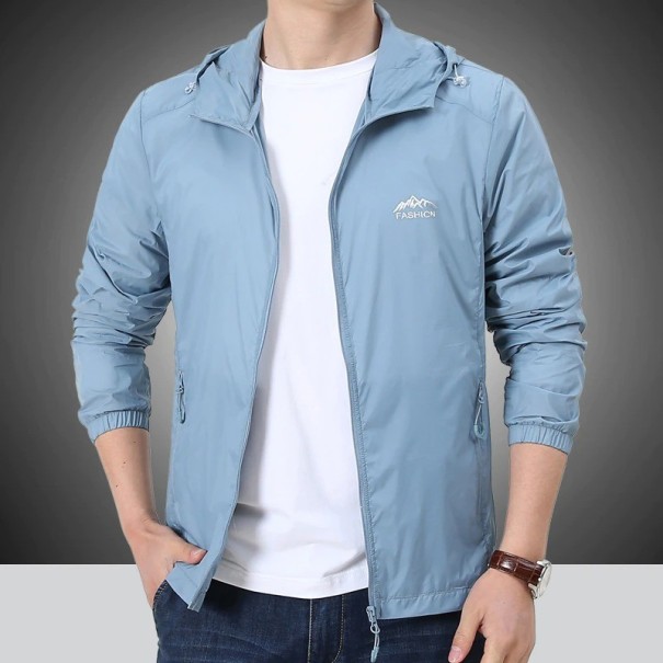 Herrenjacke F1215 hellblau L